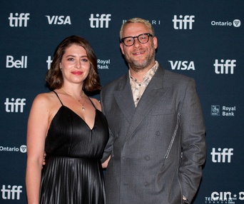 Sur le tapis rouge du film The Fabelmans