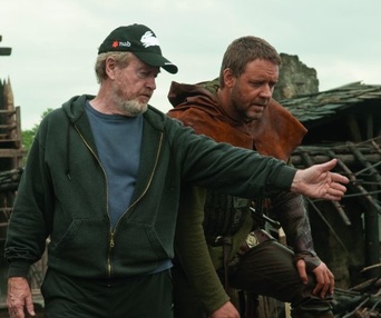Une scène du film Robin Hood