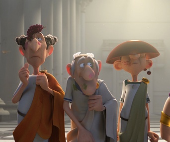 Une scène du film Astérix: Le domaine des Dieux