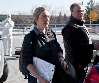 Une scène du film Contagion
