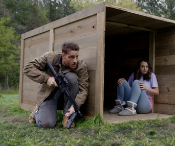 Une scène du film The Hunt