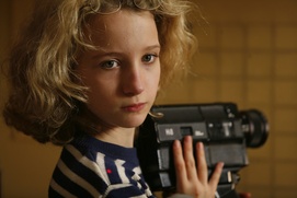 Une scène du film Le hérisson