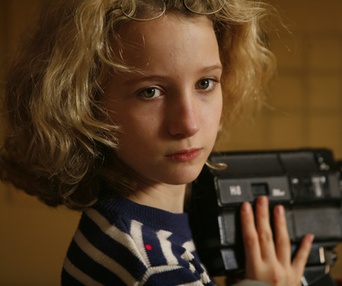 Une scène du film Le hérisson