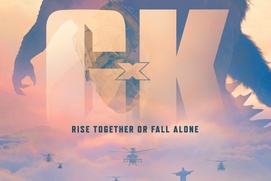 Affiche du film Godzilla x Kong: The New Empire Affiche du film Godzilla x Kong: The New Empire