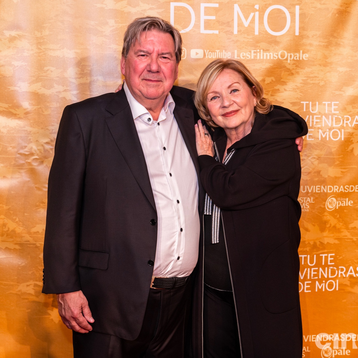 Sur le tapis rouge du film Tu te souviendras de moi