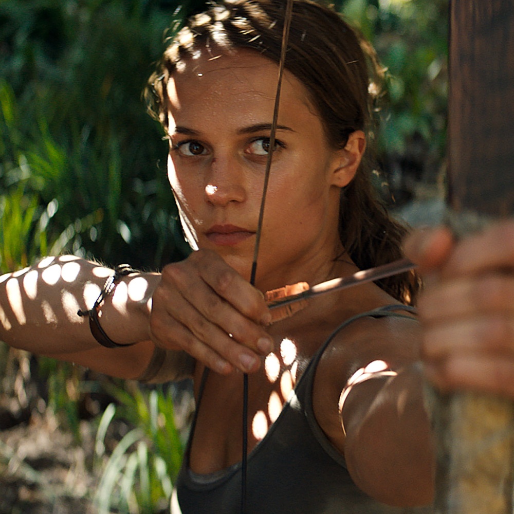 Une scène du film Tomb Raider