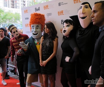 TIFF 2012 - Sur le tapis rouge de Hotel Transylvania