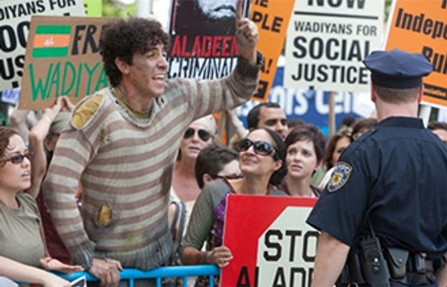 Sacha Baron Cohen dans le film The Dictator