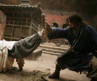 Scène du film The Forbidden Kingdom