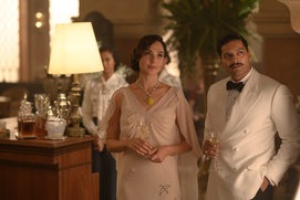 Une scène du film Death on the Nile Une scène du film Death on the Nile