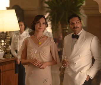 Une scène du film Death on the Nile