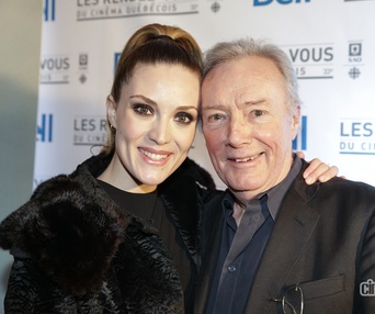 Sur le tapis rouge du film Les loups