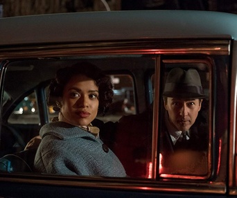 Une scène du film Motherless Brooklyn