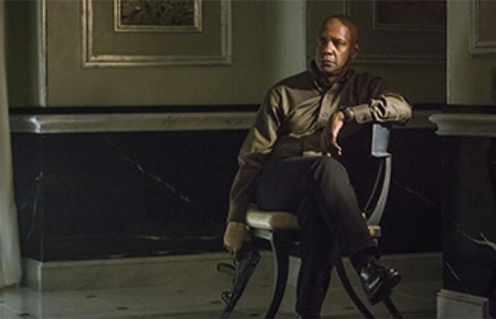 Une scène du film The Equalizer