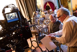 Sur le plateau du film Hugo Sur le plateau du film Hugo