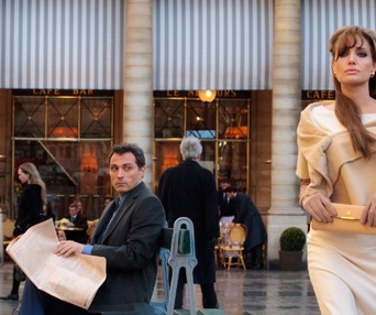 Une scène du film The Tourist