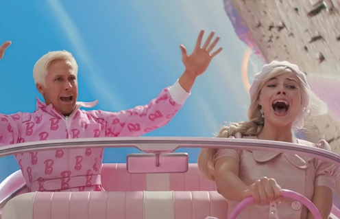 Une scène du film Barbie