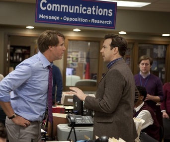 Une scène du film The Campaign