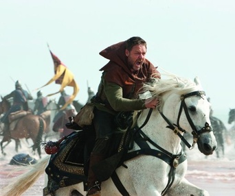 Une scène du film Robin Hood