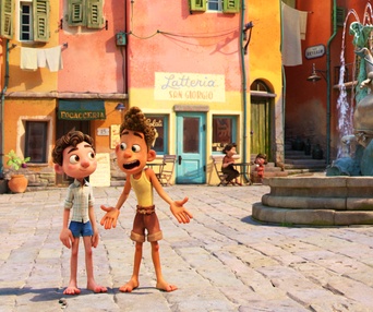 Une scène du film Luca