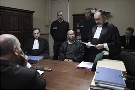 Une scène du film Présumé coupable