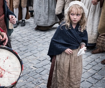 Une scène du film Un peuple et son roi