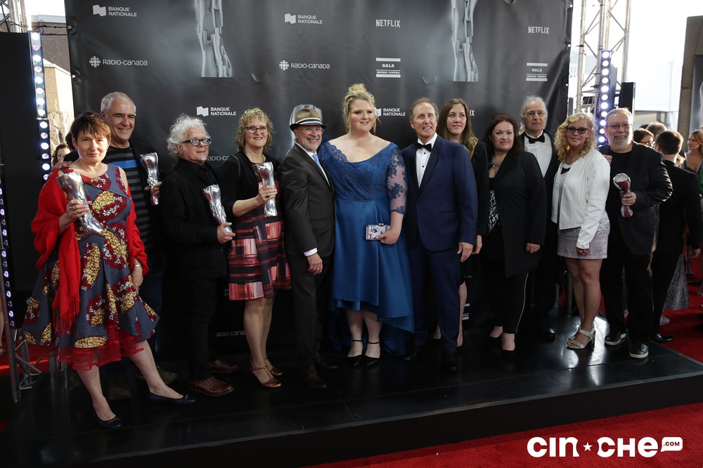 Sur le tapis rouge du Gala Québec Cinéma 2019