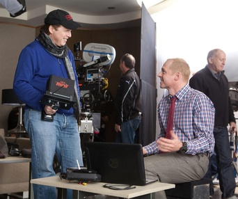 Sur le plateau du film Mission: Impossible - Ghost Protocol