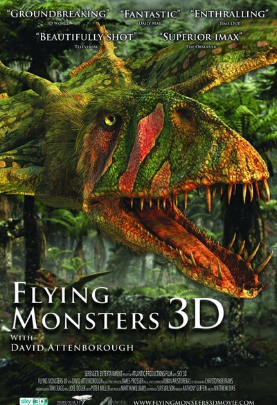 Affiche du film Flying Monsters 3D