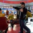 J.J. Abrams sur le plateau de Star Trek