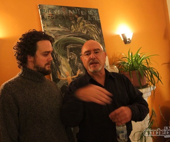 Sur le plateau de La maison du pêcheur