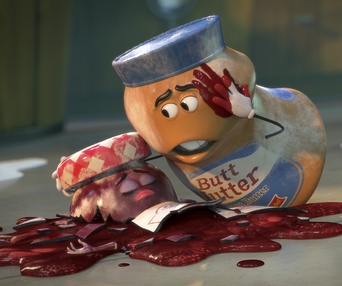 Une scène du film Sausage Party