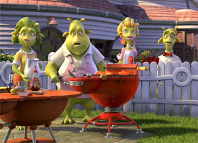 Une scène de Planet 51