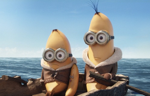 Une scène du film Minions
