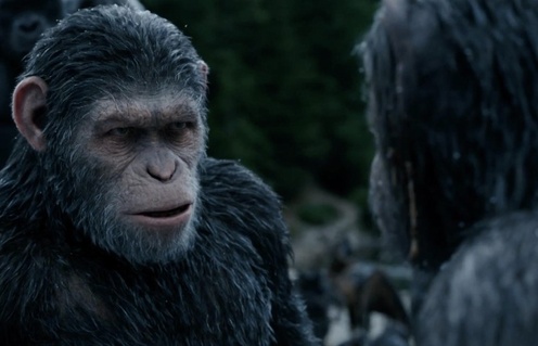 Une scène du film War for the Planet of the Apes