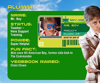 Scène du film Sky High : École des superhéros