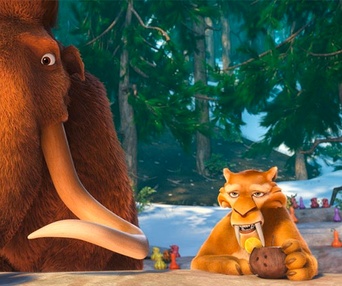 Une scène du film Ice Age: Collision Course