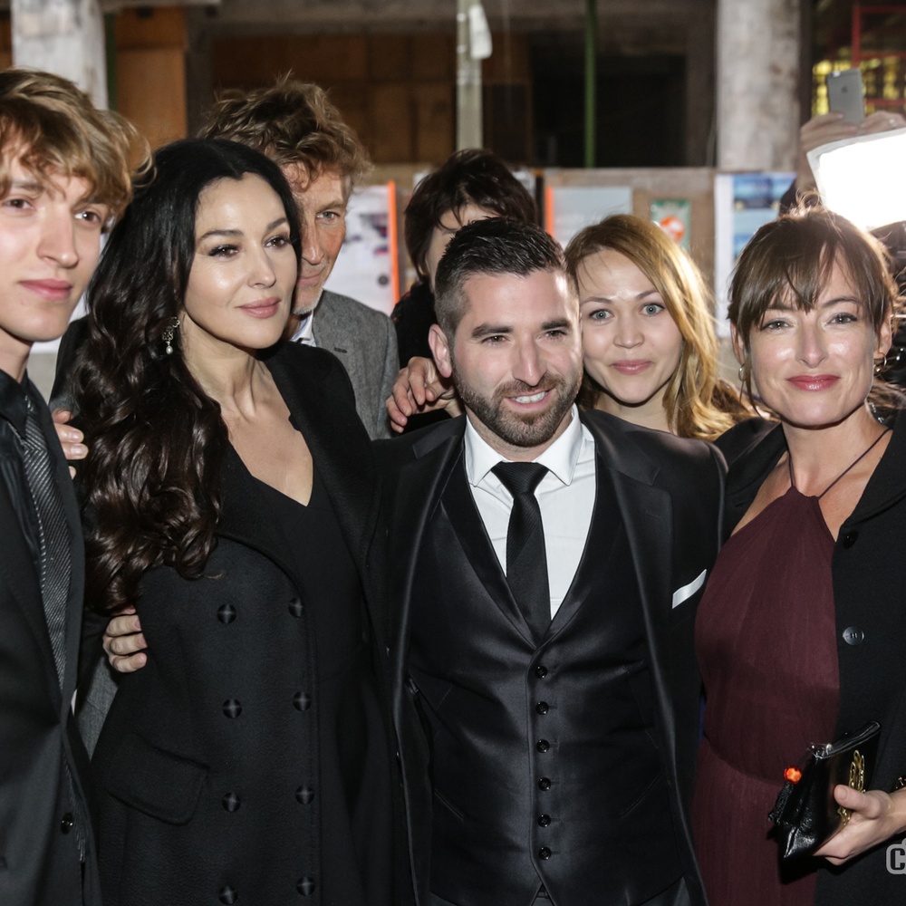 Sur le tapis rouge du film Ville-Marie