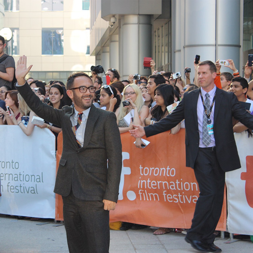 Sur le tapis rouge du film Kill Your Darlings