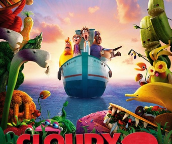Affiche du film Cloudy with a Chance of Meatballs 2