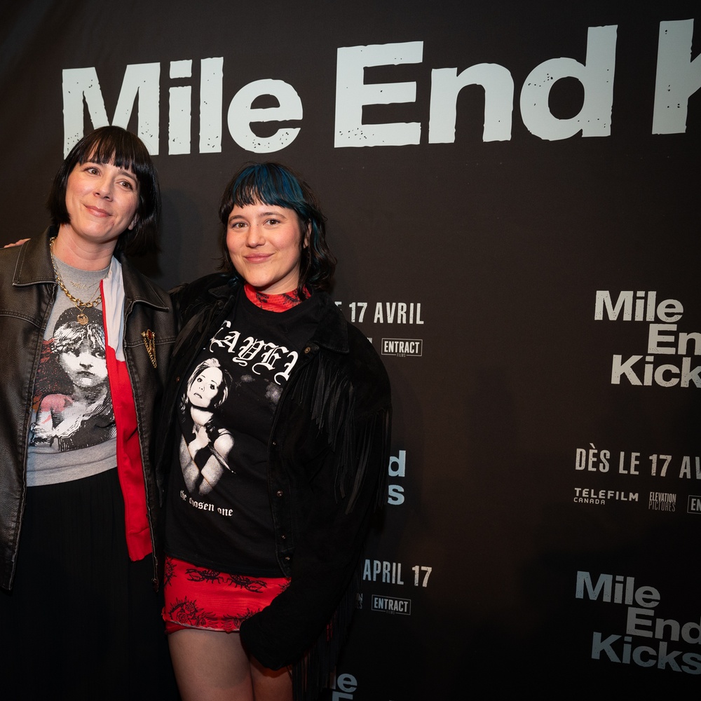 Tapis rouge de la première montréalaise du film Mile End Kicks