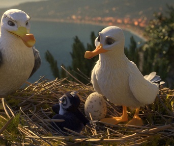 Une scène du film Manou the Swift