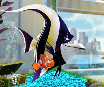 Une scène du film Finding Nemo