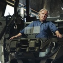 James Cameron sur le plateau du film Avatar