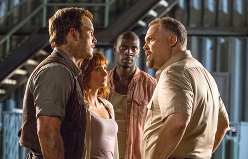 Une scène du film Jurassic World