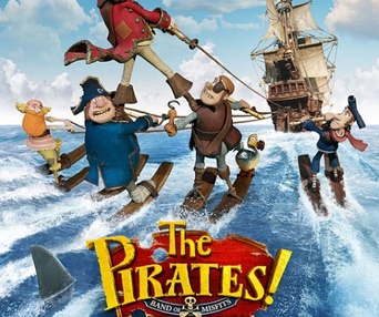 Affiche du film The Pirates! Band of Misfits