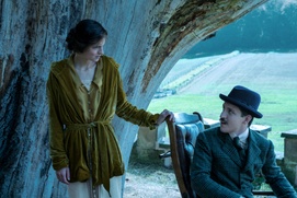Une scène du film Lady Chatterley's Lover