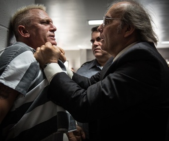 Une scène du film Logan Lucky
