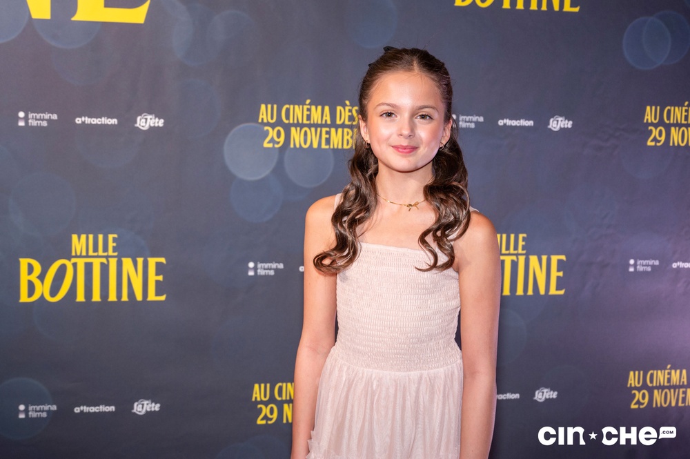 Tapis rouge du film Mlle Bottine