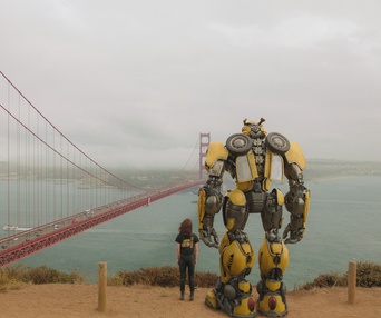 Une scène du film Bumblebee